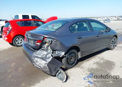 2014 Honda Civic Ex z USA, uszkodzony, nr VIN 19XFB2F81EE019006